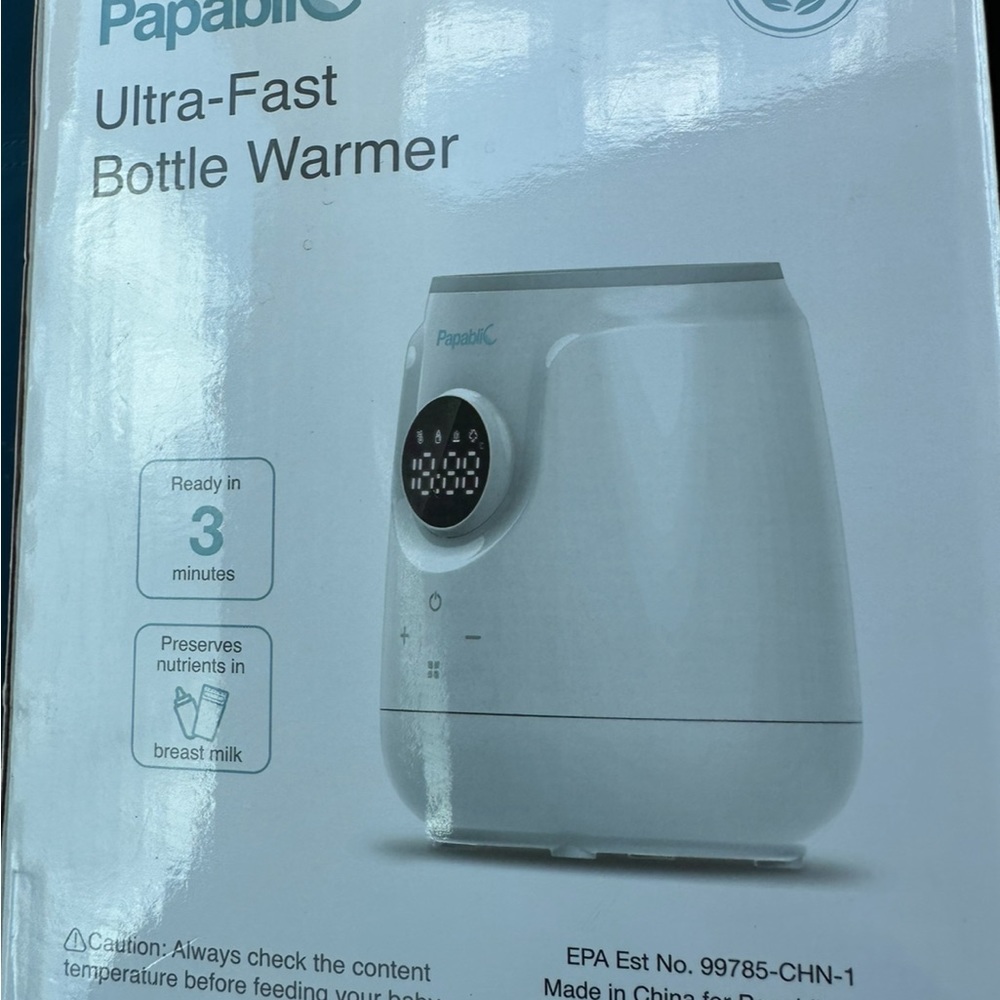 PAPABLIC ULTRA FAST  BOTTLE WARMER
